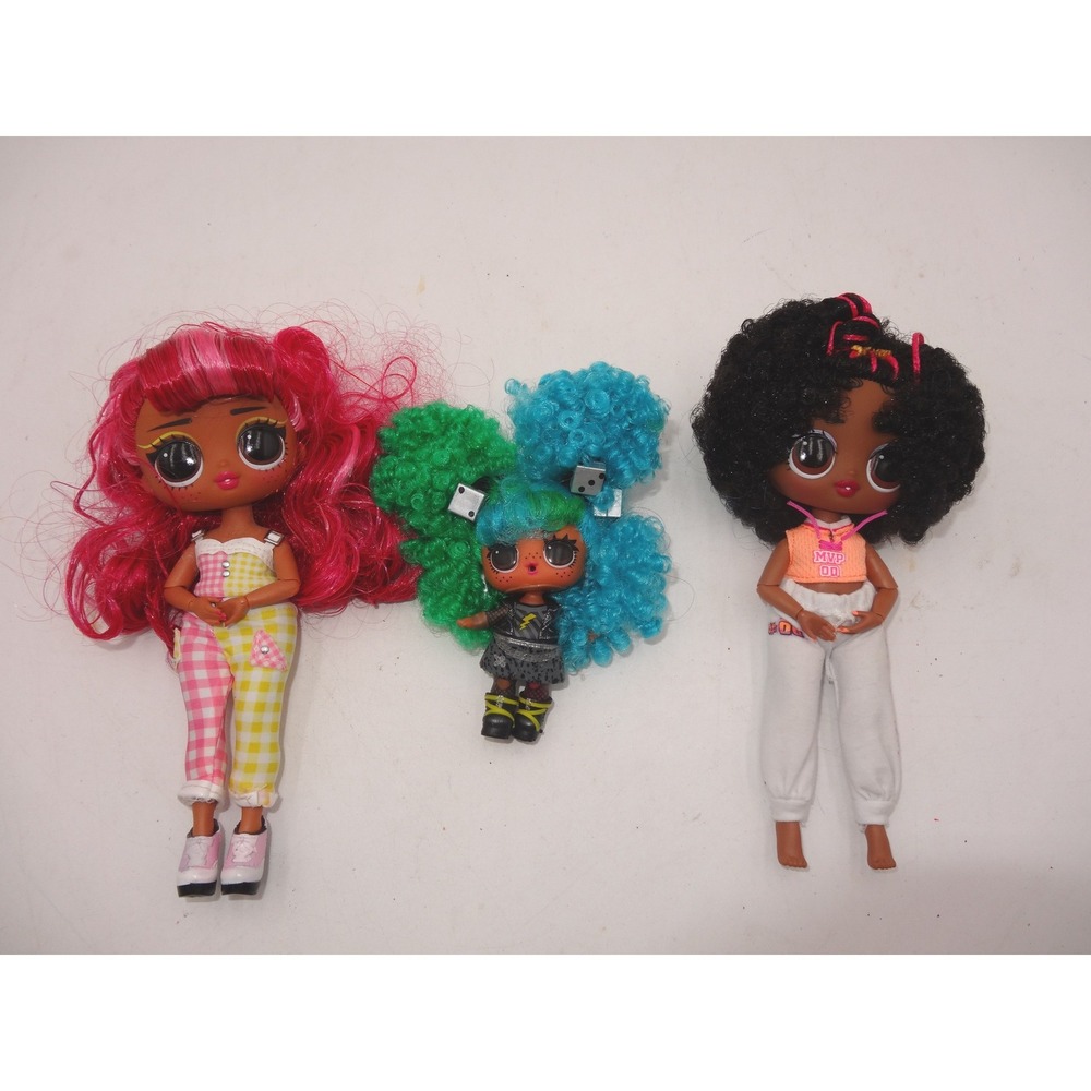 LOL Surprise! OMG Remix Tween Hoops Cutie Cherry BB Hair Flip Rebel Baby Dice